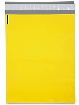 Poly Mailers - 12 x 15 1/2", Yellow S-11483Y