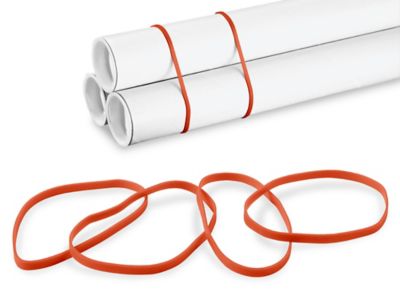 Rubber Bands - 3 1/2 x 1/8", #33, Red S-11489R
