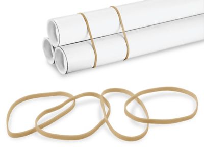 #33 Rubber Bands - 3 1/2 x 1/8", Tan S-11489T