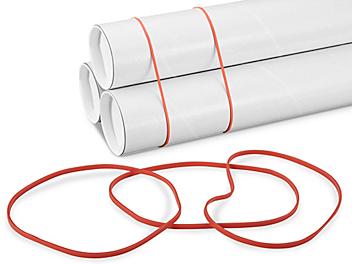 #117B Rubber Bands - 7 x 1/8", Red S-11490R