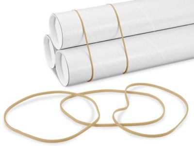 117B Rubber Bands - 7 x 1/8, Tan S-11490T - Uline