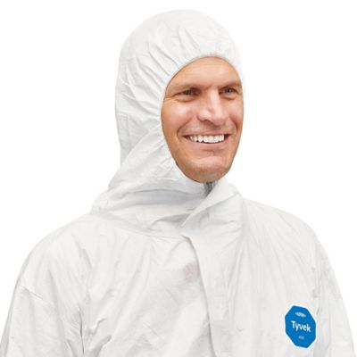 DuPont™ Tyvek® Coverall with Hood Bulk Pack - 3XL S-11495B-3X - ULINE