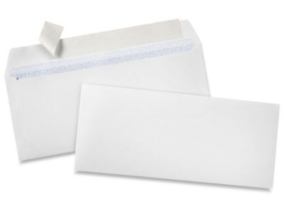 #10 Self-Seal White Business Envelopes - 4 1/8 x 9 1/2