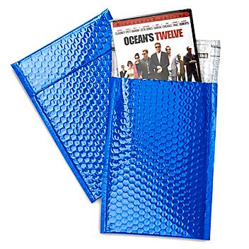 Glamour Bubble Mailers - 7 1/2 x 11", Blue S-11504BLU