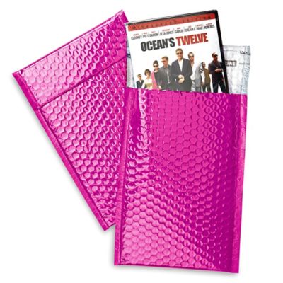 Glamour Bubble Mailers - 7 1/2 x 11", Pink S-11504P