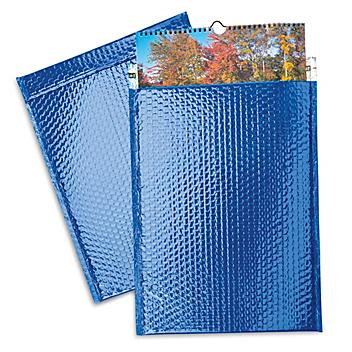 Glamour Bubble Mailers - 13 x 17 1/2", Blue S-11505BLU