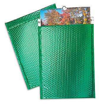 Glamour Bubble Mailers - 13 x 17 1/2", Green S-11505G