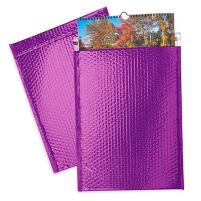 Glamour Bubble Mailers - 13 x 17 1/2", Purple S-11505PUR
