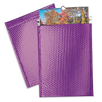 Glamour Bubble Mailers - 13 x 17 1/2", Purple S-11505PUR