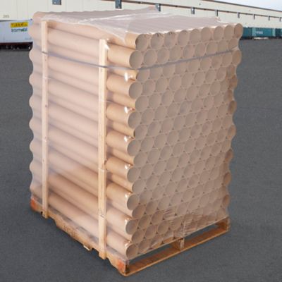 48 x 42 x 48 96 x 70 Clear Lay Flat Pallet Shrink Bags - 33 Bags/Roll - Fits by Mr. Shrinkwrap