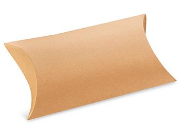 Pillow Boxes - 7 x 5 1/2 x 2", Kraft S-11518K