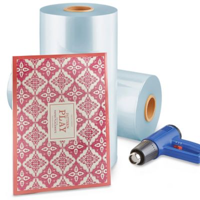 Uline PVC Shrink Film Roll 75 gauge 20 x 2 000