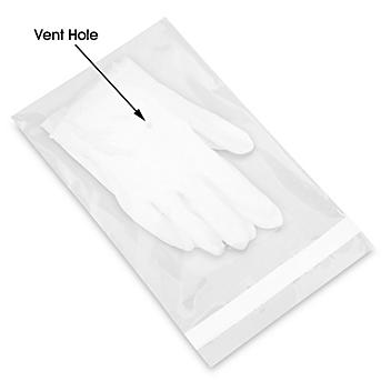 Vent Hole Bags - 2 Mil, 6 x 8" S-11536