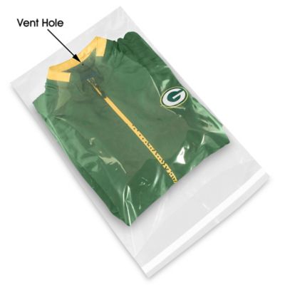 Vent Hole Bags - 2 Mil, 16 x 22" S-11537