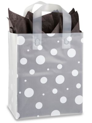 8 x 10 Frosted and Plastic Gift Bags