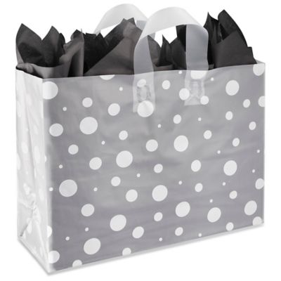 White Paper Shopping Bags - 16 x 6 x 12, Vogue