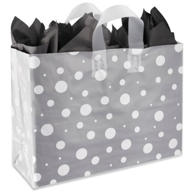  Printed Frosty Shoppers - 16 x 6 x 12", Vogue