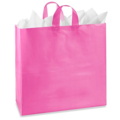 Pink on sale shopping bags