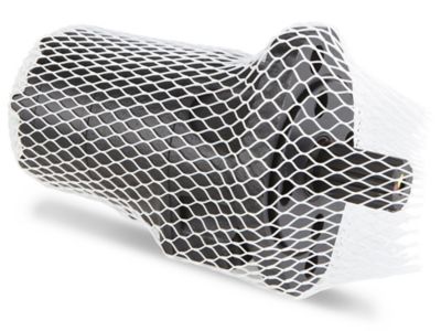 Flexible polyethylene shop netting