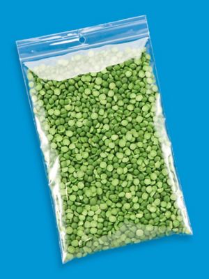 Reclosable Polypropylene Bags - 2 Mil, 5 x 8" S-11580