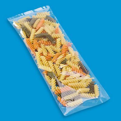 Flat Polypropylene Bags - 1.5 Mil, 4 x 12" S-11586