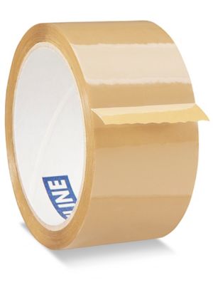 Economy Industrial Tape - 1.8 Mil, 2" x 55 yds, Tan S-116