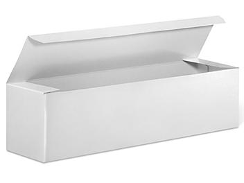 Gift Boxes - 11 x 3 x 3", White Gloss S-11611