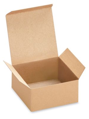 Kurtzy Caja Kraft Blancas para Regalos (Pack de 10) – Medidas de las Cajas  19 x 11