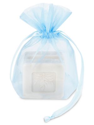 Organza Fabric Bags - 5 x 7", Light Blue S-11626LB