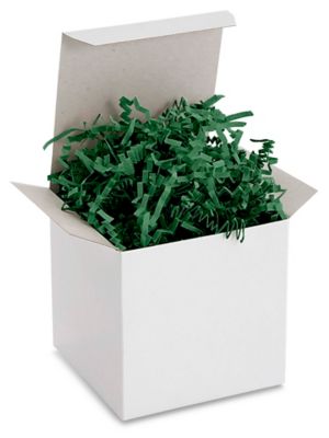 Crinkle Paper - 40 lb, Forest Green S-11627FG - Uline