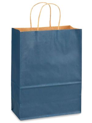 Kraft Tinted Color Shopping Bags - 10 x 5 x 13, Debbie S-11636