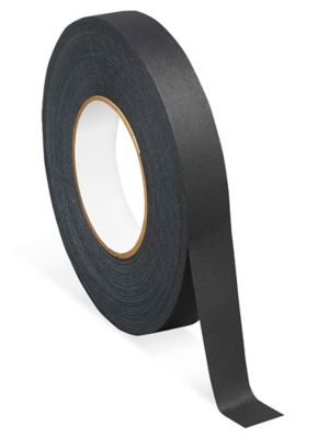 Masking Tape - 1 x 60 yds, Black - ULINE - 12 Rolls - S-2490BL