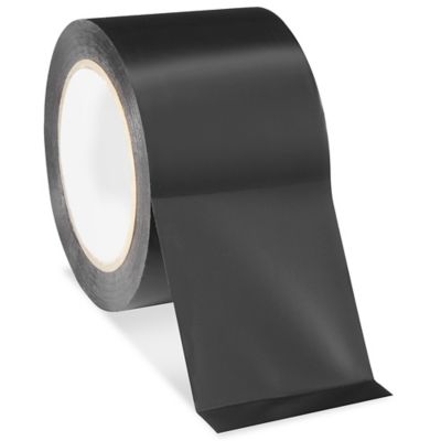 Uline Industrial Vinyl Safety Tape 3" x 36 yds, Black S11642 Uline