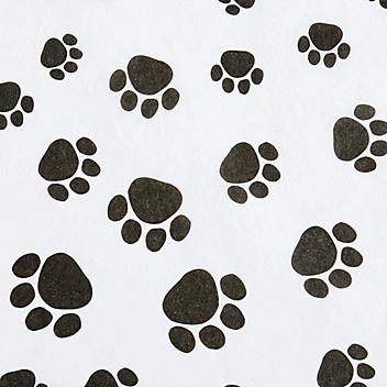 Tissue Paper Sheets - 20 x 30", Paw Prints S-11648