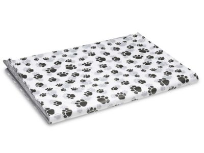 Paw Print Tissue Paper, 20x30, Bulk 120 Sheet Pack