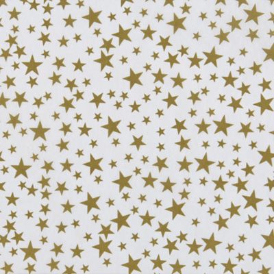 Gold Stars on White Tissue Paper (Closeout)