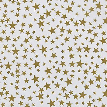 Tissue Paper Sheets - 20 x 30", Gold Stars S-11651