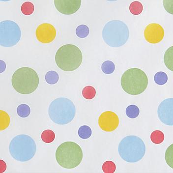 Tissue Paper Sheets - 20 x 30", Island Dots S-11653