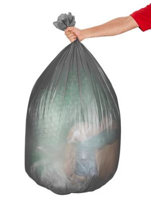 Blue Recycling Trash Liner - 55 Gallon S-12981 - Uline