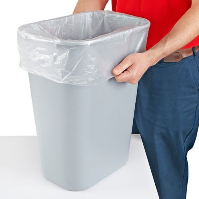  Uline Economy Coreless Trash Liners - .31 Mil, 12-16 Gallon