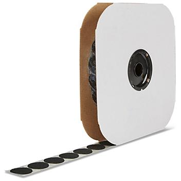 Velcro&reg; Brand Tape Dots - Hook, Black, 1 3/8" S-11702