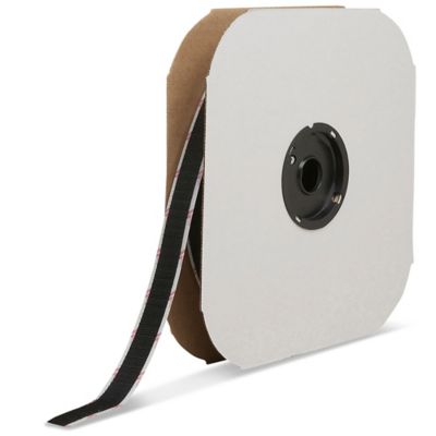 5/8 Wide Black Standard Grade Velcro Hook Fastening Tape 75' Coil