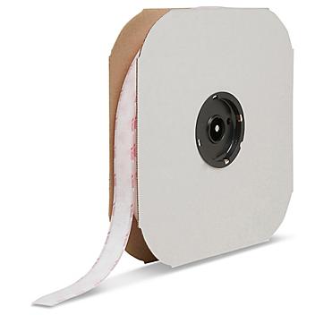 Velcro&reg; Brand Tape Strips - Loop, White, 5/8" x 75' S-11709