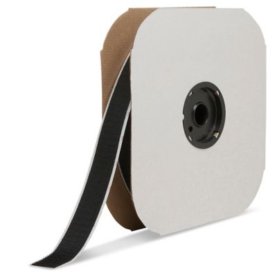 Velcro® Brand Tape Strips - Hook, Black, 1 x 75' S-11710 - Uline