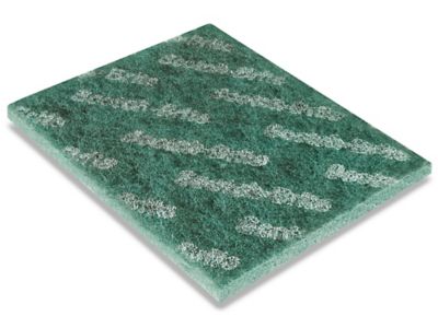 3M Scotch-Brite 96 General Purpose Green 6 x 9 Scouring Pad - Box of 20