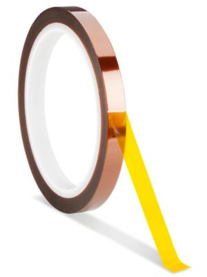 Kapton® Tape - 1 Mil, 3/8 x 36 yds S-11729 - Uline