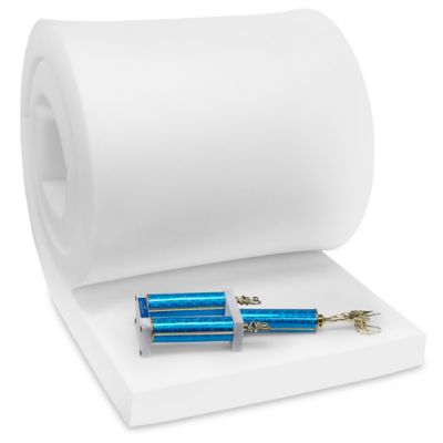 Uline Soft Foam Rolls - 3" thick, 24" x 12' S-11748