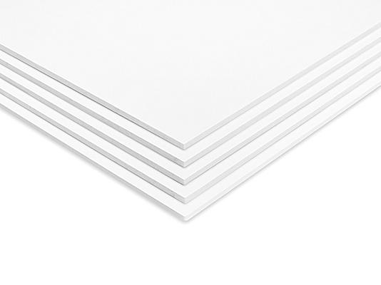 Foam Core Board - White Foamboard 24 x 36 - ULINE - Carton of 25 - S-11752