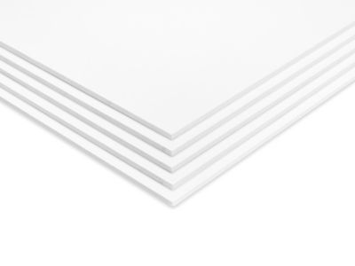 Carton mousse blanc de 3mm d'épaisseur, format A0 - 84,1x118,9cm