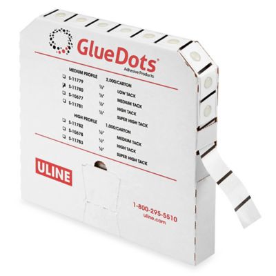Glue Dots - 1/2", Medium Profile, Medium Tack S-11780